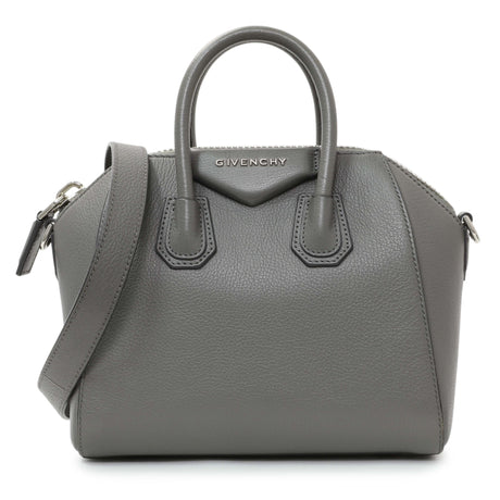Givenchy Grey Sugar Goatskin Antigona Mini Handbags Givenchy