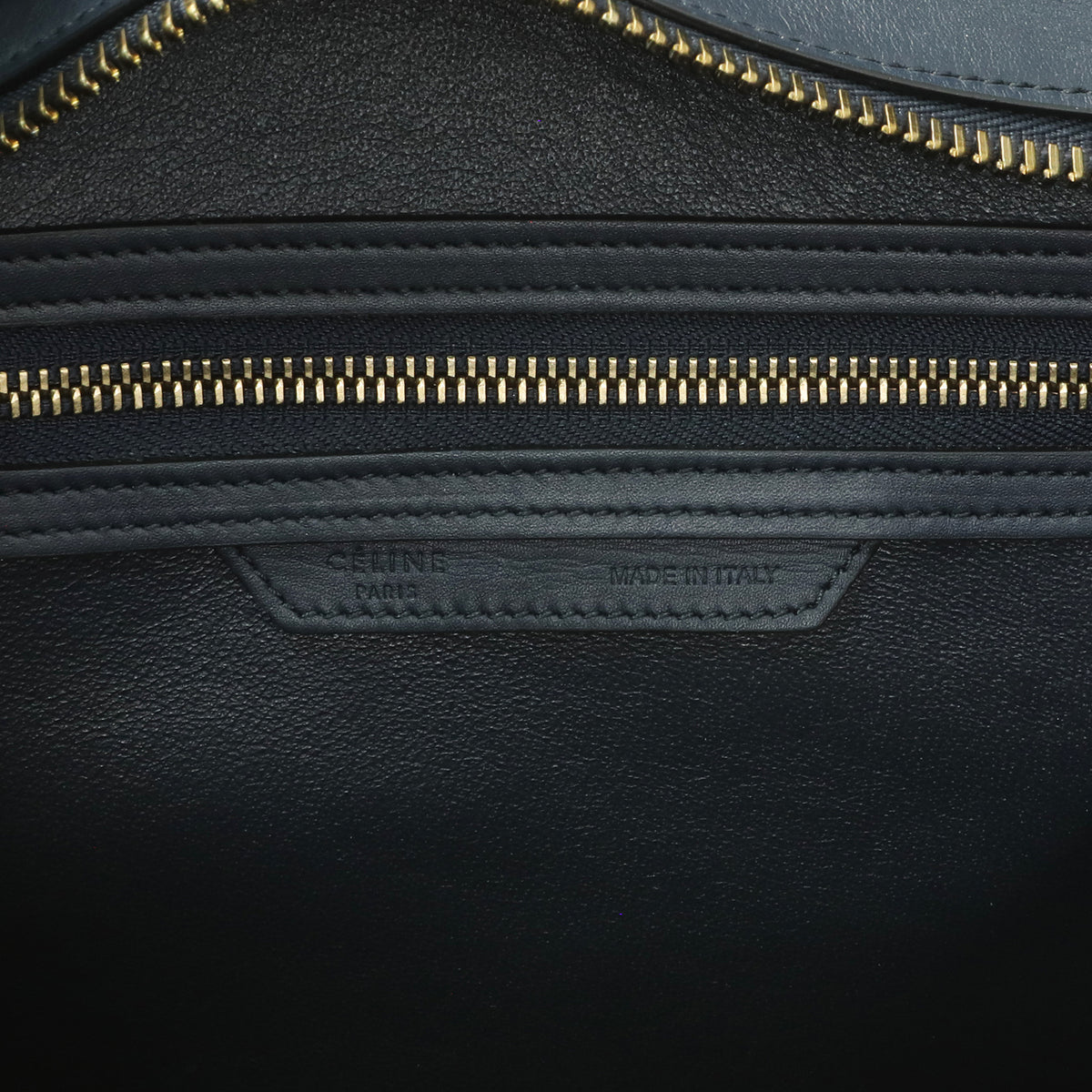 Celine Tricolor Calfskin Micro Luggage Tote Handbags Celine