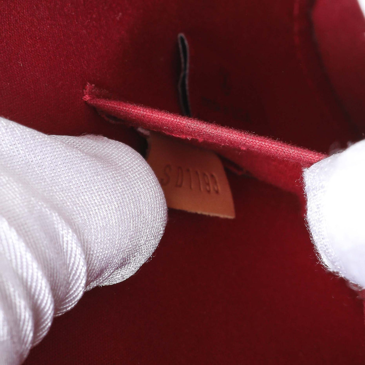 Louis Vuitton Red Vernis Alma BB