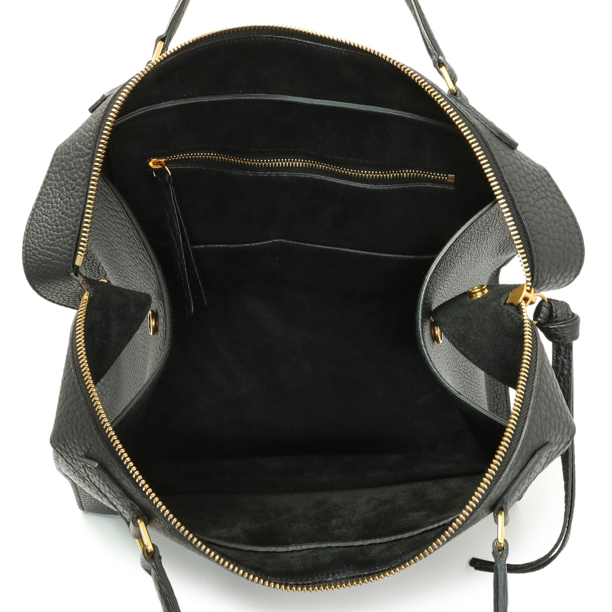 Celine Black Bullhide Calfskin Ring Bag Handbags Celine