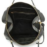 Celine Black Bullhide Calfskin Ring Bag Handbags Celine