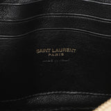 Saint Laurent Dark Beige Grain De Poudre Matelasse Monogram Mini Lou Camera Bag Handbags Saint Laurent