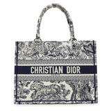 -7 items Sun July 12 ⬆️- Christian Dior Blue Dioriviera Reverse Striped Toile De Jouy Medium Book Tote Handbags Christian Dior