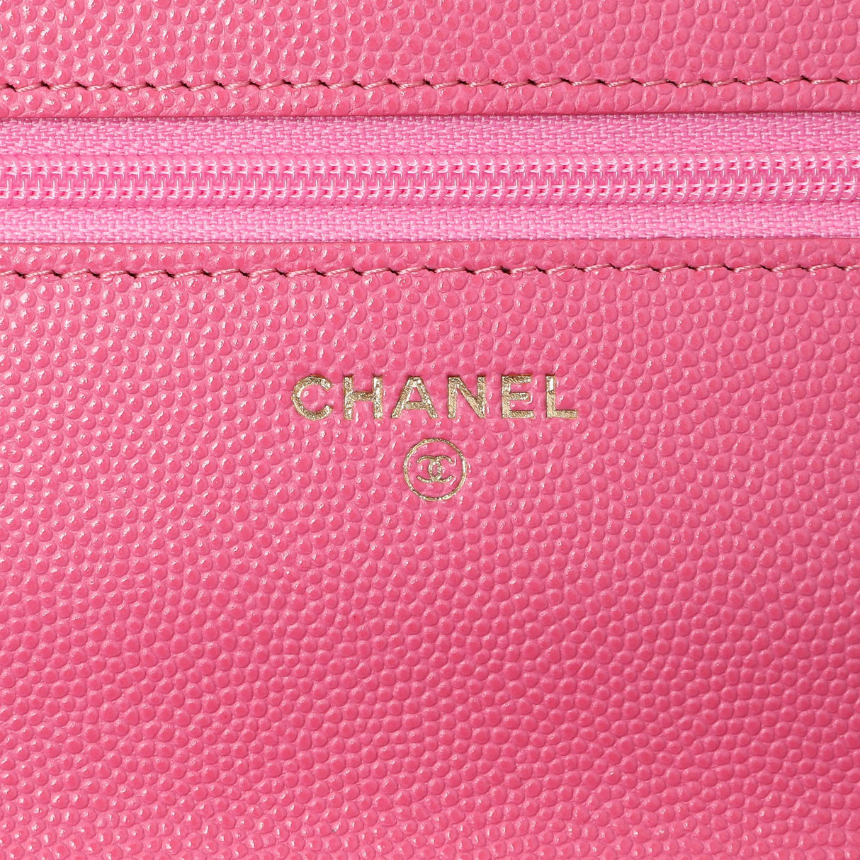 Chanel Pink Caviar Wallet on Chain Handbags Chanel