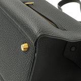 Celine Black Bullhide Calfskin Ring Bag Handbags Celine