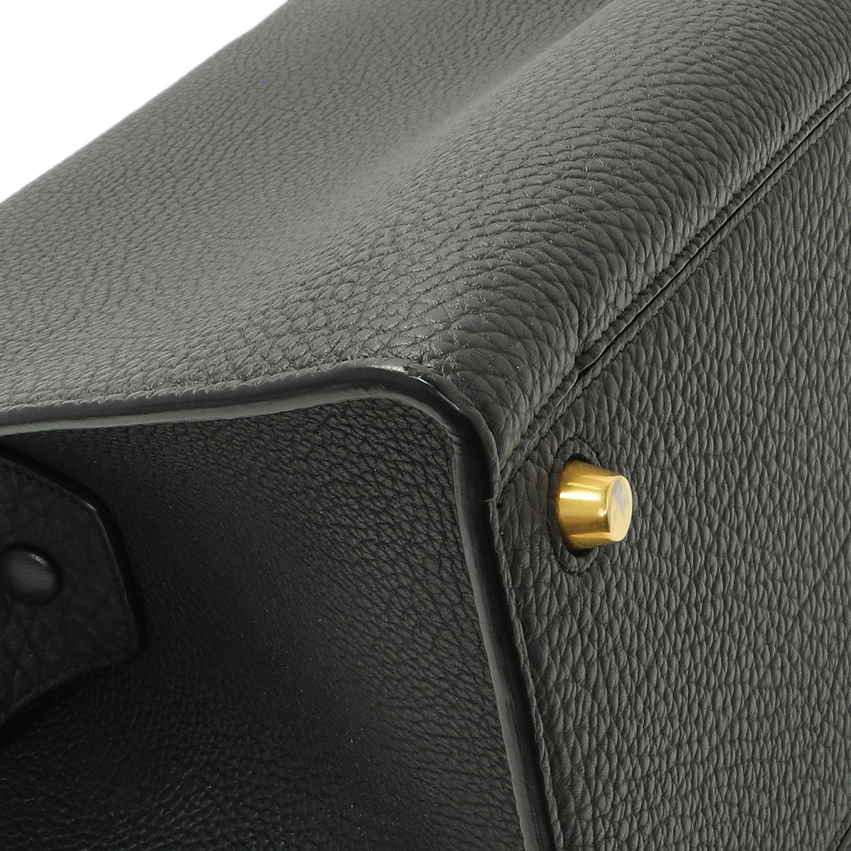 Celine Black Bullhide Calfskin Ring Bag Handbags Celine