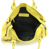 Balenciaga Lime Agneau Classic Hardware Velo Handbags Balenciaga