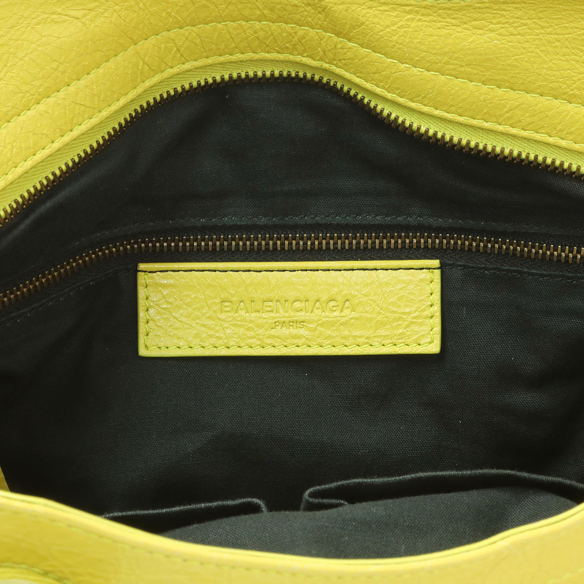 Balenciaga Lime Agneau Classic Hardware Velo Handbags Balenciaga
