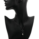 Chanel CC Pearl Drop Pendant Necklace Designer Jewellery Chanel