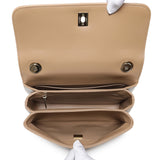 Chanel Beige Lambskin Quilted Small Trendy CC Dual Handle Flap Bag