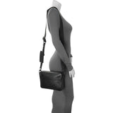 Louis Vuitton Black Calfskin Monogram Shadow Duo Messenger Handbags Louis Vuitton