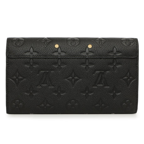 Louis Vuitton Black Empreinte Metis Wallet