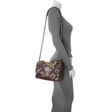 Chanel Burgundy Quilted Goatskin Medium Chanel 19 Flap Handbags Chanel