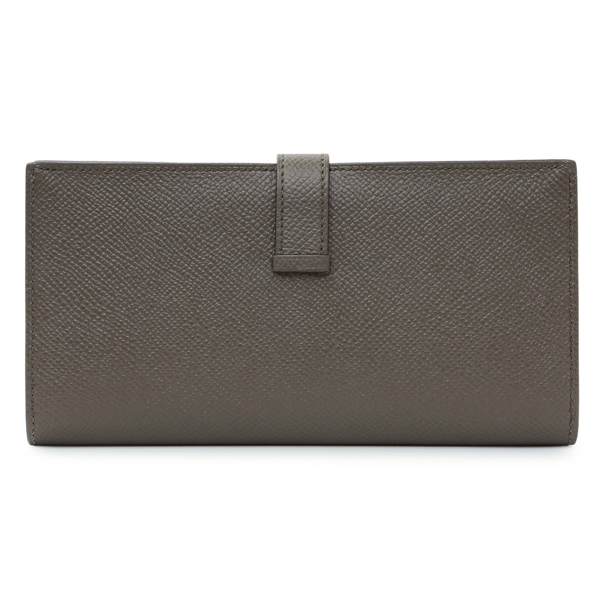 Hermes Etoupe Epsom Bearn Gusset Wallet