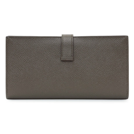 Hermes Etoupe Epsom Bearn Gusset Wallet