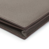 Hermes Etoupe Epsom Bearn Gusset Wallet