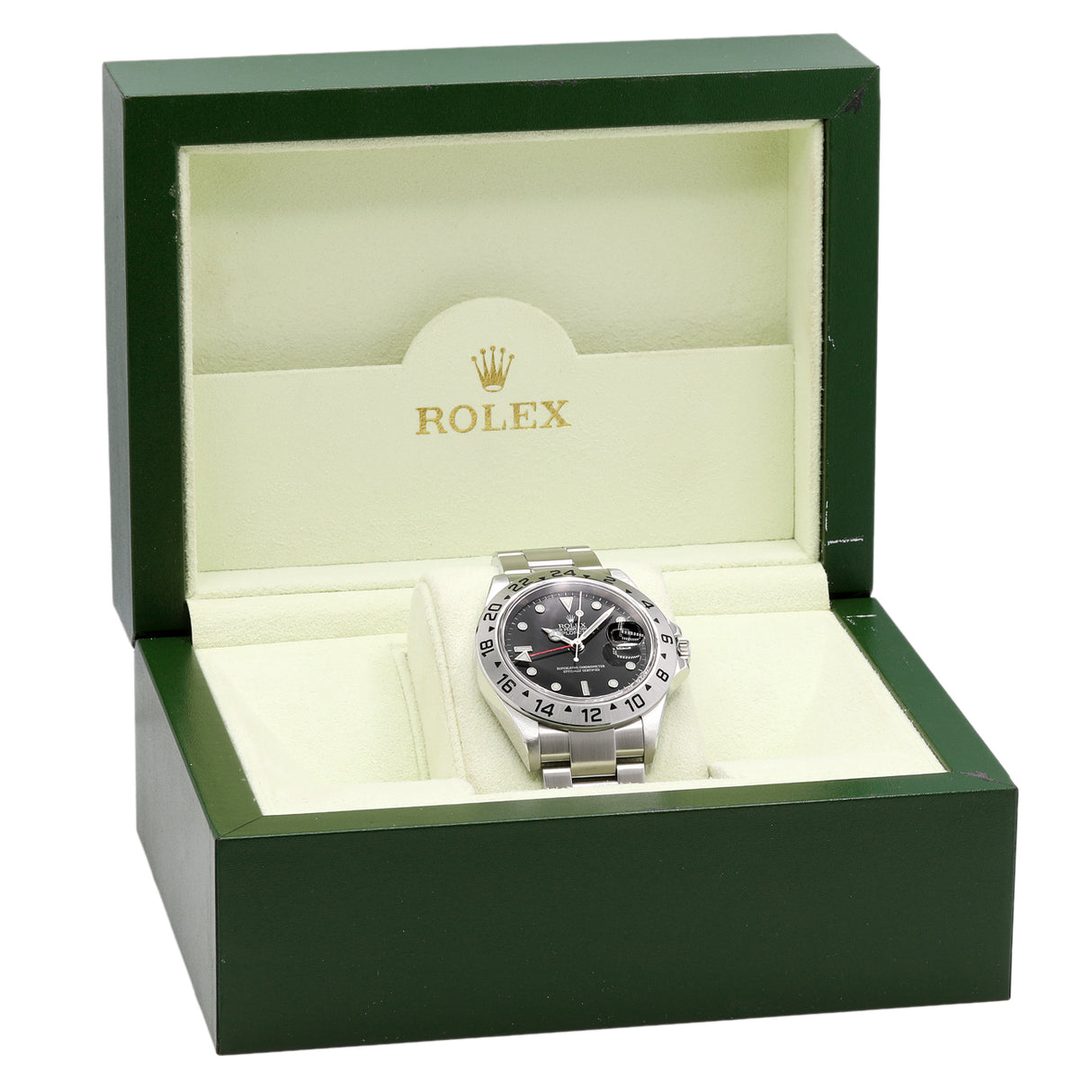 Rolex Stainless Steel Explorer II 16570 Watches Rolex