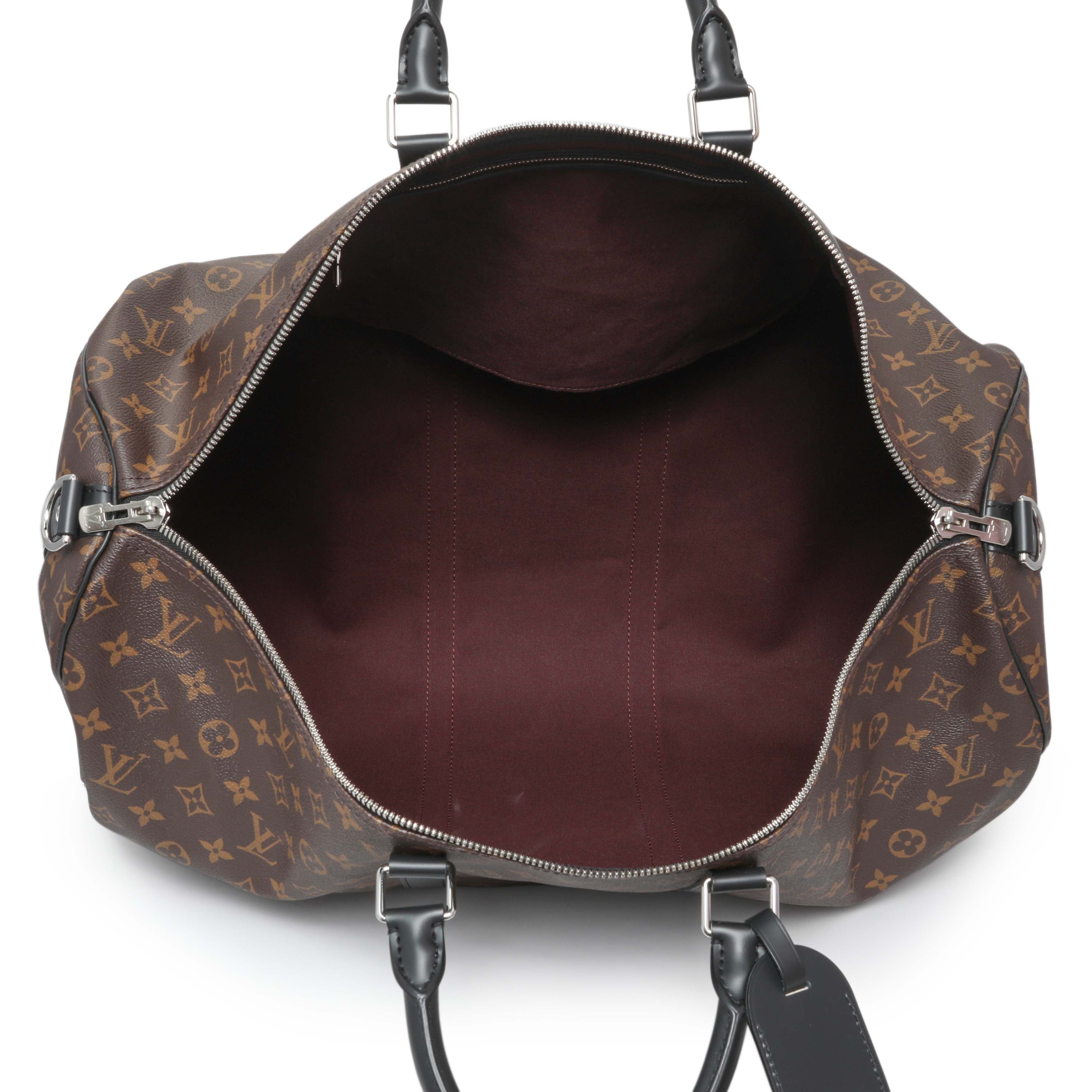 Louis Vuitton Monogram Macassar Keepall Bandouliere 55 – Modaselle