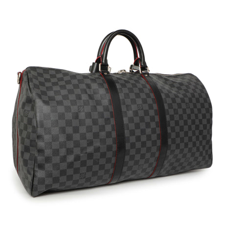 Louis Vuitton Damier Graphite Keepall 55 Bandouliere