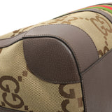 Gucci Monogram Jumbo GG Textured Dollar Calfskin Web Large Duffle Bag Handbags Gucci