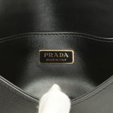 Prada Black Saffiano Leather Mini Crossbody Bag Handbags Prada