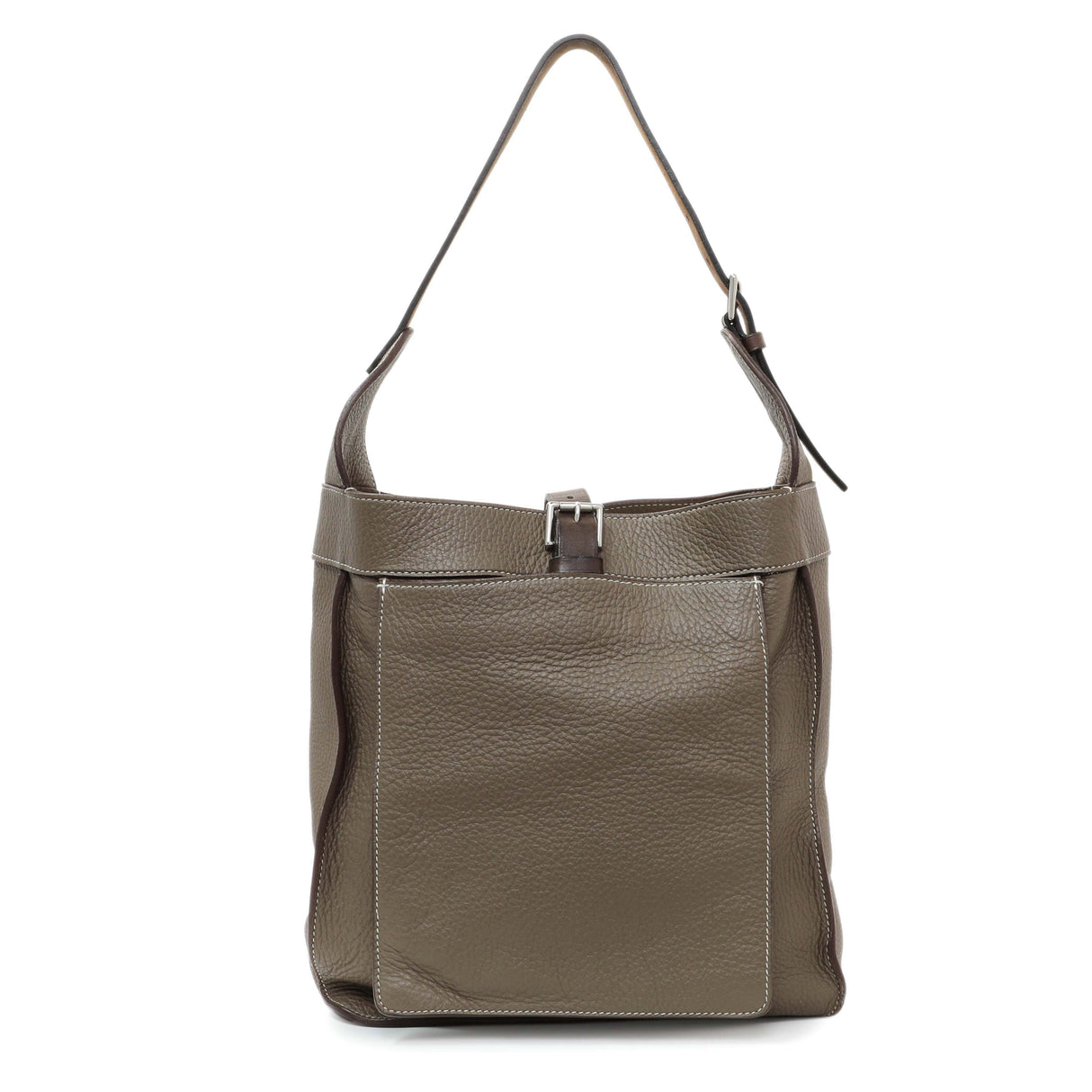 Hermes Grey Togo Marwari PM Handbags Hermes