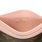 Louis Vuitton Rose Ballerine Monogram LV Charms Card Holder Accessories Louis Vuitton