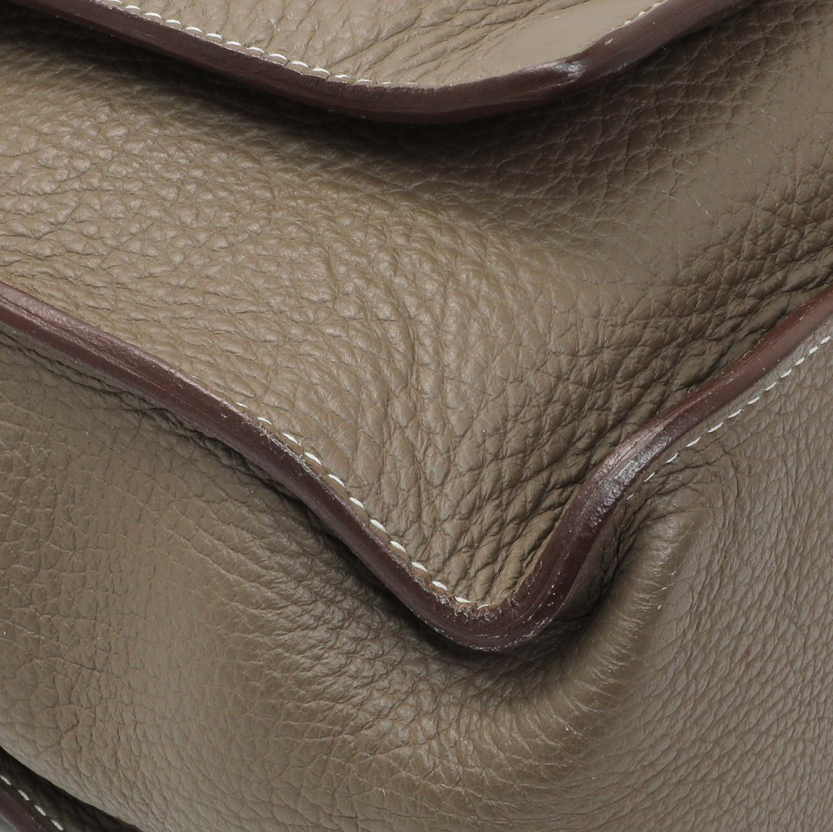 Hermes Grey Togo Marwari PM Handbags Hermes