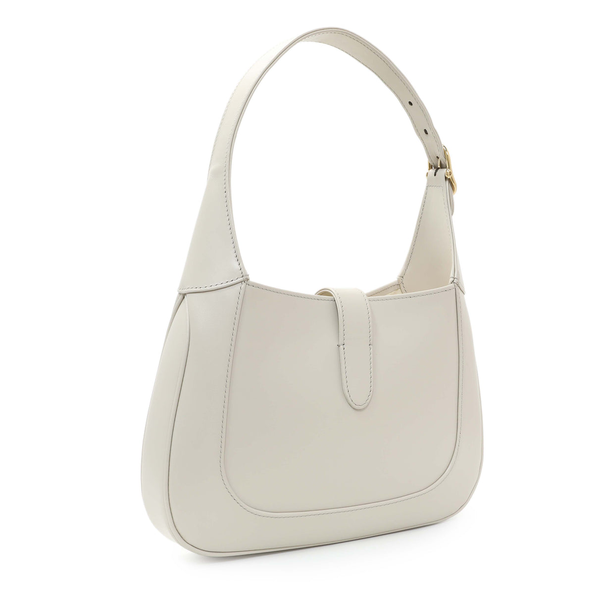 Gucci Grey Calfskin Small Jackie Shoulder Bag