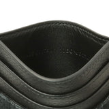 Christian Dior Black Oblique Jacquard and Grained Calfskin Card Holder Accessories Christian Dior