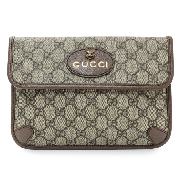 Gucci GG Supreme Monogram Neo Vintage Web Belt Bag Handbags Gucci