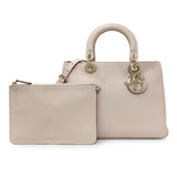 Christian Dior Rose Poudre Bullcalf Medium Diorissimo Handbags Christian Dior