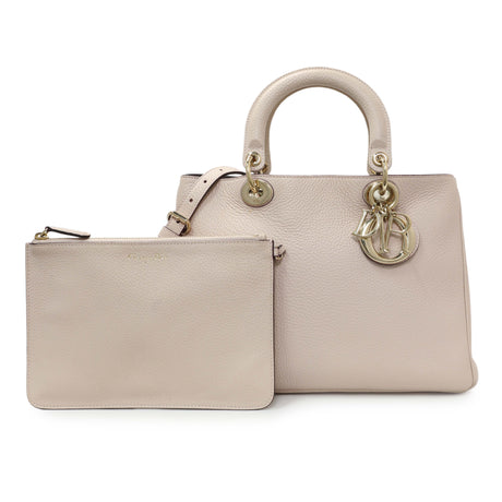 Christian Dior Rose Poudre Bullcalf Medium Diorissimo Handbags Christian Dior
