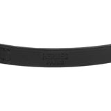 Hermes Black Chamonix Hapi 4 Tour Wrap Bracelet