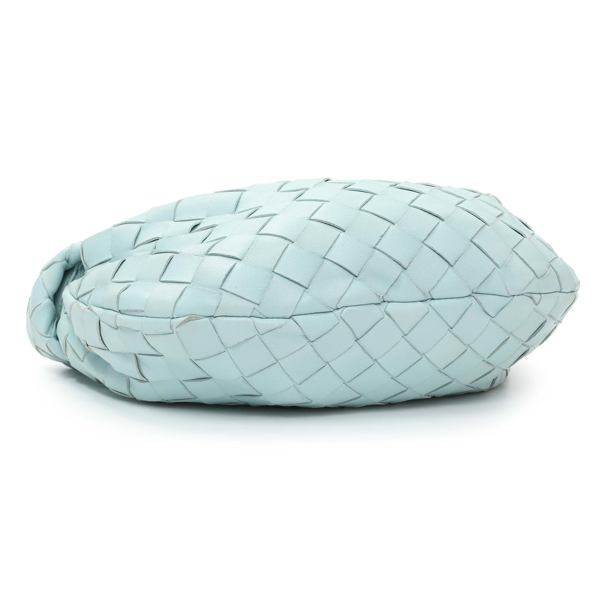 Bottega Veneta Light Blue Nappa Intrecciato Mini Jodie Handbags Bottega Veneta