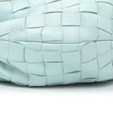 Bottega Veneta Light Blue Nappa Intrecciato Mini Jodie Handbags Bottega Veneta