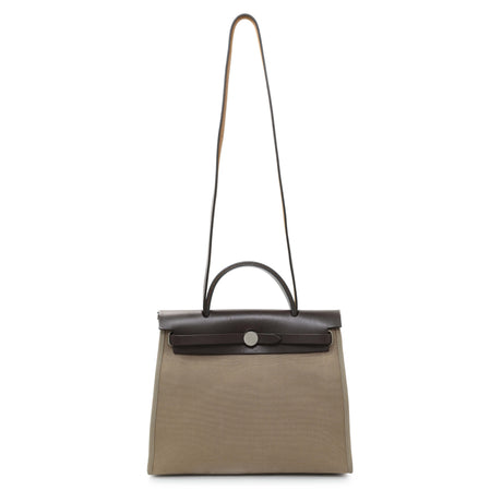 Hermes Etoupe/Ebene Herbag Zip 31 Handbags Hermes