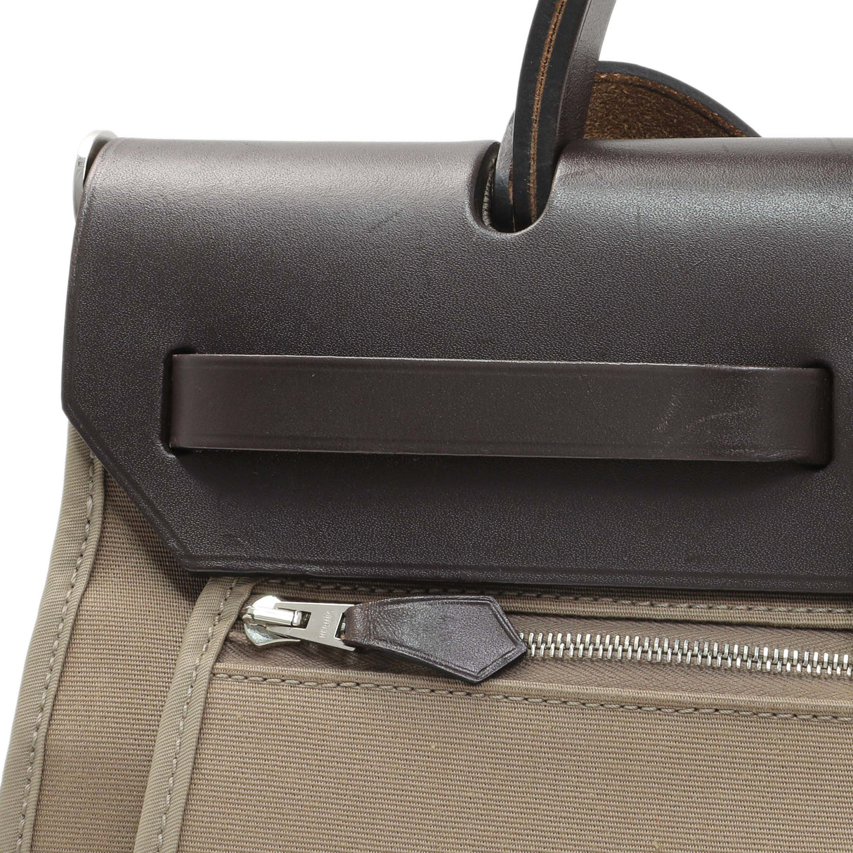 Hermes Etoupe/Ebene Herbag Zip 31 Handbags Hermes