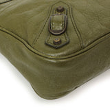 Balenciaga Olive Agneau Classic Hip