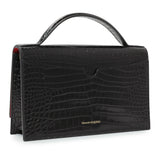 Alexander McQueen Skull Embellished Embossed Top Handle Bag Handbags Alexander McQueen