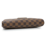 Louis Vuitton Damier Ebene Eva Clutch Handbags Louis Vuitton