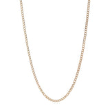 10K Yellow Gold Curb Chain Fine Jewellery Modaselle