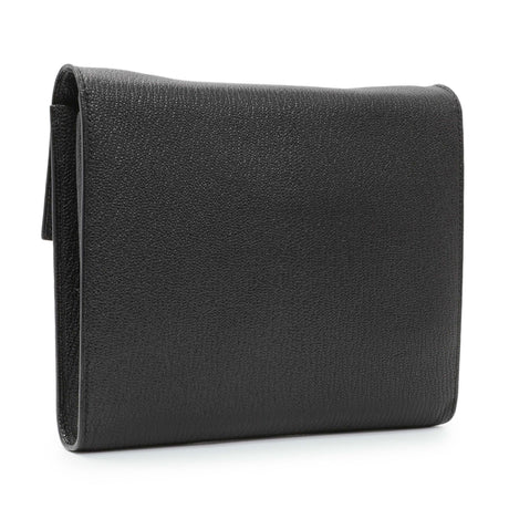 Hermes Black Chèvre Mysore Clic 16 Handbags Hermes