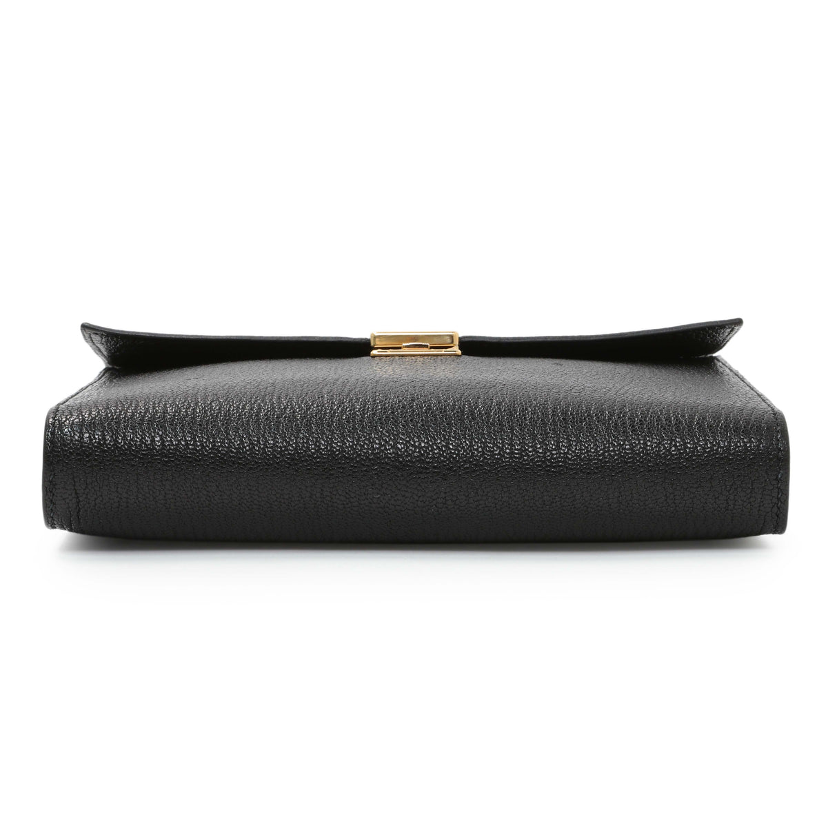 Hermes Black Chèvre Mysore Clic 16 Handbags Hermes