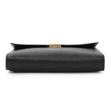 Hermes Black Chèvre Mysore Clic 16 Handbags Hermes