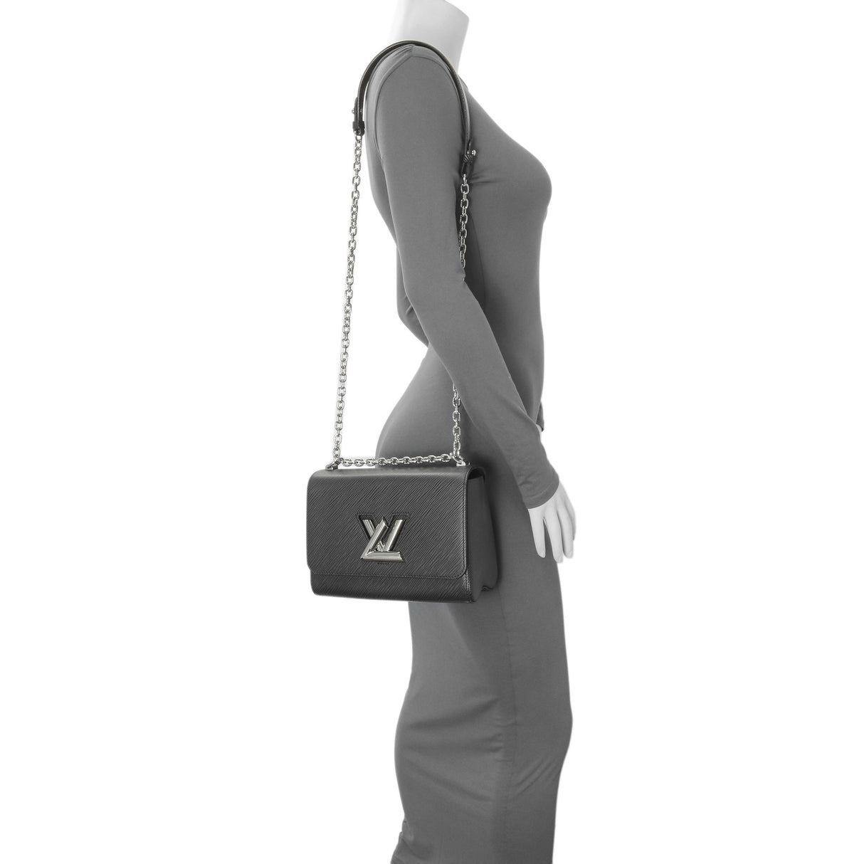 Louis Vuitton Black Epi Twist MM Handbags Louis Vuitton