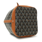 Goyard Black Gold Goyardine Petit Flot Bucket Bag Handbags Goyard