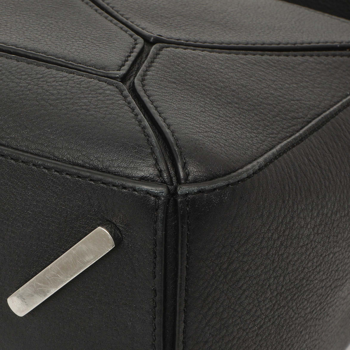 Loewe Black Calfskin Medium Puzzle Bag