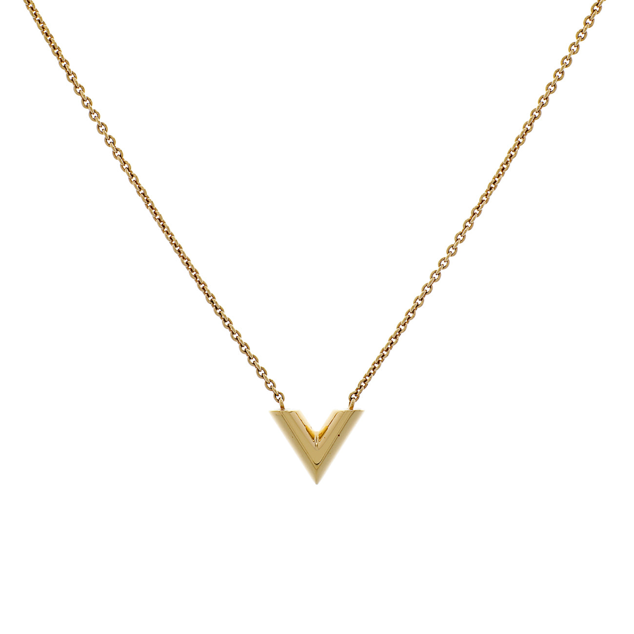 Louis Vuitton Essential V Necklace – Modaselle