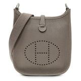 Hermes Grey Clemence Evelyne TPM Handbags Hermes